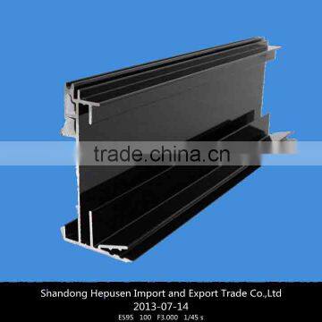 shandong 6000 series of electrophoretic solar holder extruded aluminum profiles