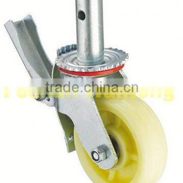 Heavy Duty Pattern Nylon Industrial Scaffolding rota caster wheel