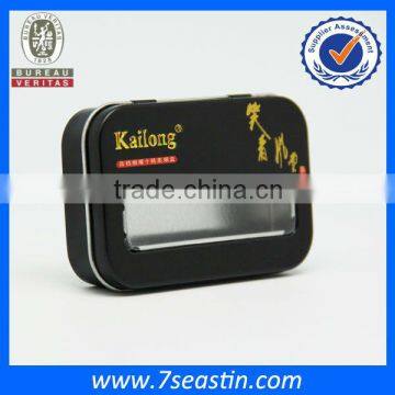 Smoke Cigarette Metal Tin Box With Hinge photo-4