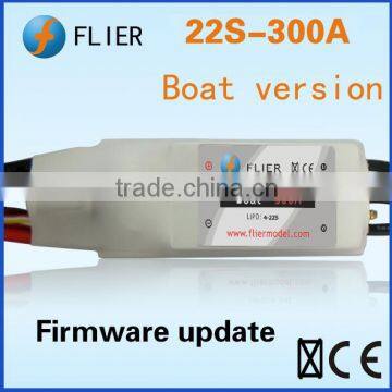 Flier brushless 22S 300A ESC for RC Boat