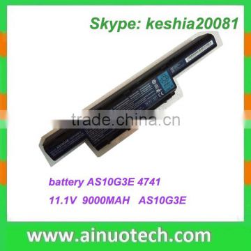 laptop rechargeable battery as10d31 for acer laptop 4741 4745 4820T 5553 11.1V 9000MAH P/N: AS10G3E notebook lithium battery