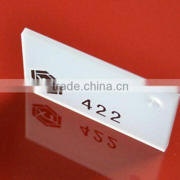 Alibaba China Beautiful Eco-friendly Frosted Acrylic Sheet White