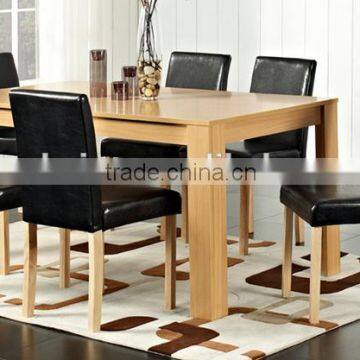 NOA Dining Set Furniture, Solid Wood kd ov-31 Dining Table and Chairs