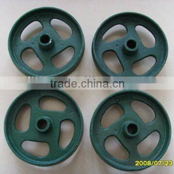 animal drawn plough wheel/plough parts/wheels for plough/