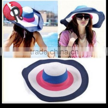 summer fashion beach grass hat