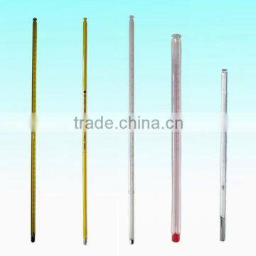 ASTM liquid-in-glass thermometers with the standard of Celsius and Fahrenheit