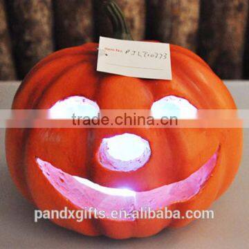 Life size halloween pumkin light decor