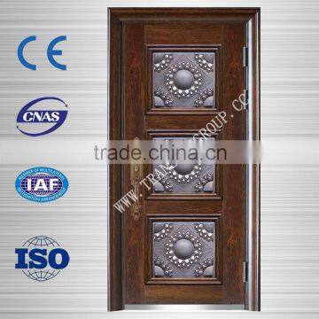 Main Entrance Steel Security Single Leaf Door