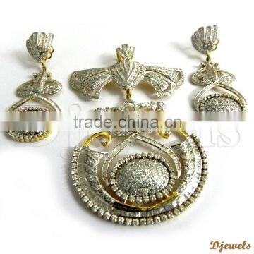 Diamond Pendant Sets, Gold Pendants Sets, Diamond Jewelry