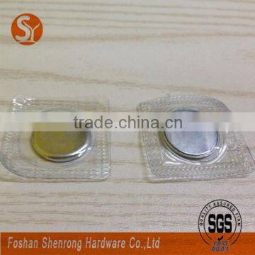 china manufacturer wholesale strong neodymium magnet hidden sewing PVC magnet with waterproof for bags and clothes and shirts