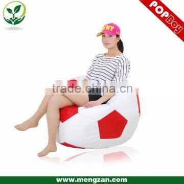 waterproof red football bean bag seats