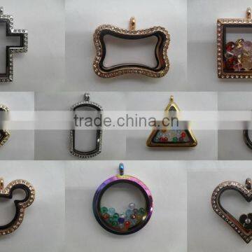 XL-LT51414 New Design Floating Locket 2015 Hot Sale Fashion Floating Locket