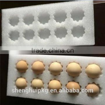 Customized EPE foam protective liner/EPE foam inserts for eggs packaging