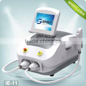 SPIRITLASER 10.4 Inch 2 in 1 IPL + YAG CPC Connector high frequency ipl shr machine Movable Screen