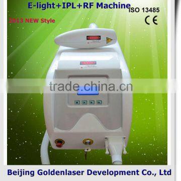 www.golden-laser.org/2013 New style E-light+IPL+RF machine permanent makeup