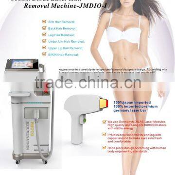 2000W 808nm Diode Laser Hair Removal Machine For Permanent Hair Removal 10-1400ms