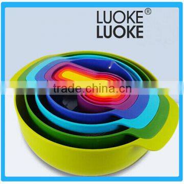 8 Sets Plastic Lunch Box, Plastic Salsd Bowel , Mess Tin Dinner Bucket Steamer ,Food Steamer Lunch Box photo-2