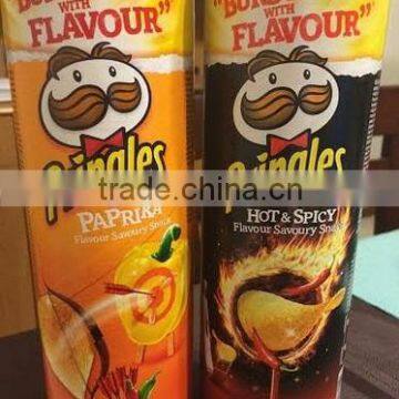 Pringles potato chip 165g, 40g with all flavors