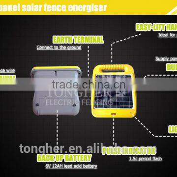 4km Solar energiser and solar outdoor dog fence electric fence energiser ( OEM/ODM available)