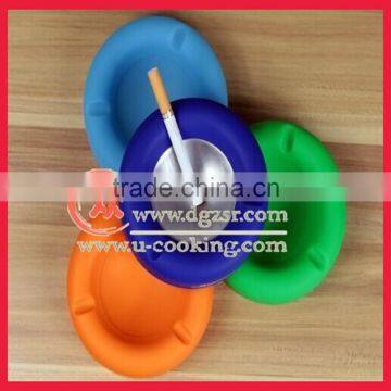 Best-selling silicone tobacco jar smoking silicone ashtray