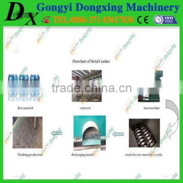 easy operation low noise Waste metal crusher for sale