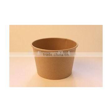 Natural Color Disposable Paper Food Container