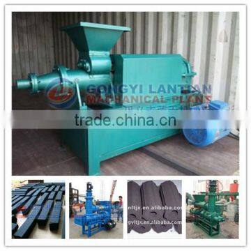 High quality low consumption barbecue coal hydraulic extruding machine charcoal rods extruding machine for sale