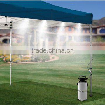 outdoor mist nozzle cooling system