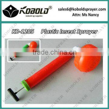 Flit style plastic pesticide sprayer for insect killer