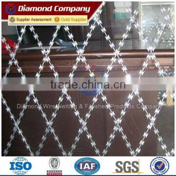 Factory Supply Razor Blade Barbed Wire Razor Wire For Sale