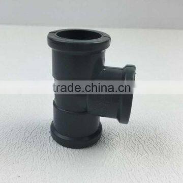 Factory quality NBR 5648 PVC Plastic Fitting Tee