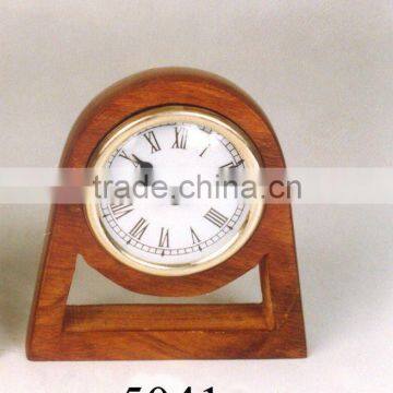 Wooden Clock, Home Decor, Table Clock