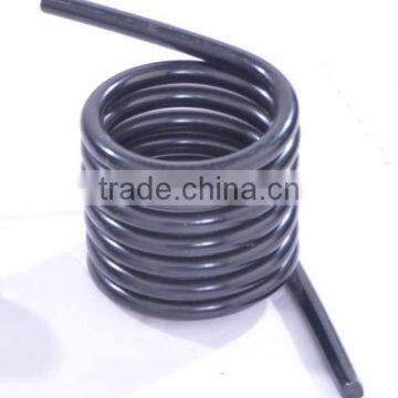 black painting torsion spring