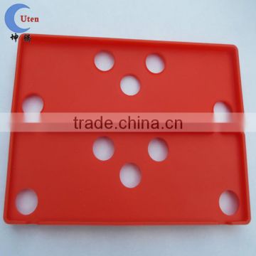 2014 Customized Red Silicone Rubber Accessories