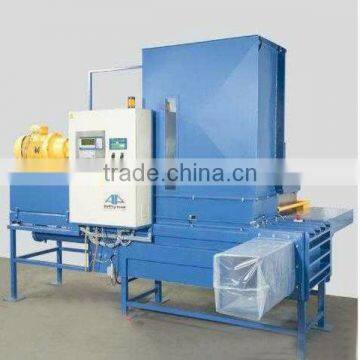 sawdust wood shavings press baler machine