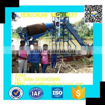 China Price Hot Selling Gold Dredger/Gold Mining Machine/Bucket Chain Gold Dredge