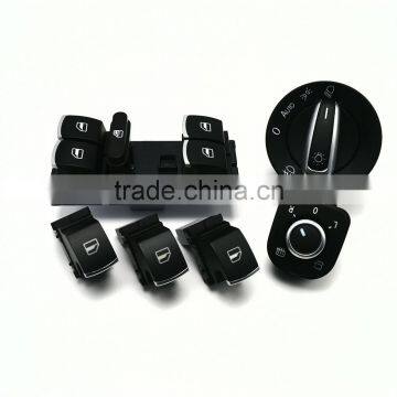 New Mirror Switch Headlight Window Switch Set for Jetta MK5 Passat B6 VW Golf MK5 6 Tiguan 5ND 959 565A 5ND 959 857