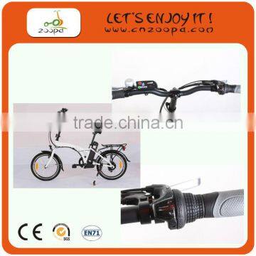 2014 new foldable electric bike middle motor