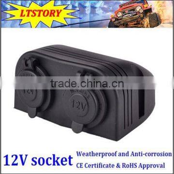 Auto Motorcycle DC 12V Socket With Tent photo-2