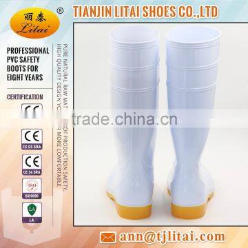 White Foodstuff Boots,clear Rain Boots,PVC Rain Boots, PVC Boots ,PVC Boots,