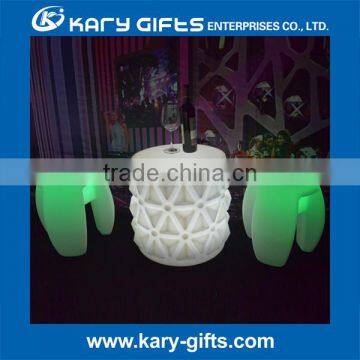 Rechargeable IR LED Illuminated Coffee Table LED Furniture Home Garden photo-5