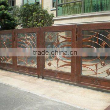 Bisini Luxury Sliding Design Gate, Sliding House Main Gate Design, New Sliding Design Big Iron Gate