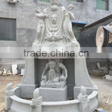 Russian Style Granite Wall Fountain With Figure Statue photo-4