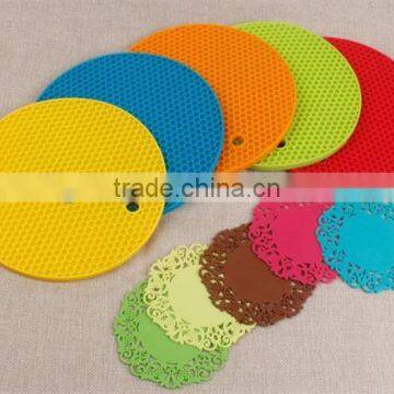 Silicone Cup Pot Grill Lace Mat Pads Tripod Custom Design Induction Cooker Suitable photo-5