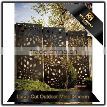 Modern Design Perporated Laser Cut Metal Garden Screens for Decoration