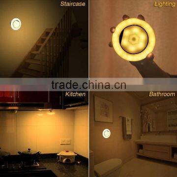 Cool Creative Rotating UFO Night Light, USB LED Motion Sensor Decorative Room Floor Night photo-3