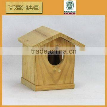 Eco-friendly FSC Hanging Wooden Bird Cage, Wooden Bird House, Bird Cage photo-4