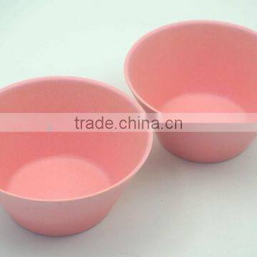 Wholesale colorful bamboo fiber salad bowl