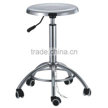 Swivel Stool with Gas Life and Wheels