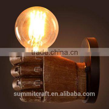 Resin Fist Shaped Wall Lamp Kids Room photo-3